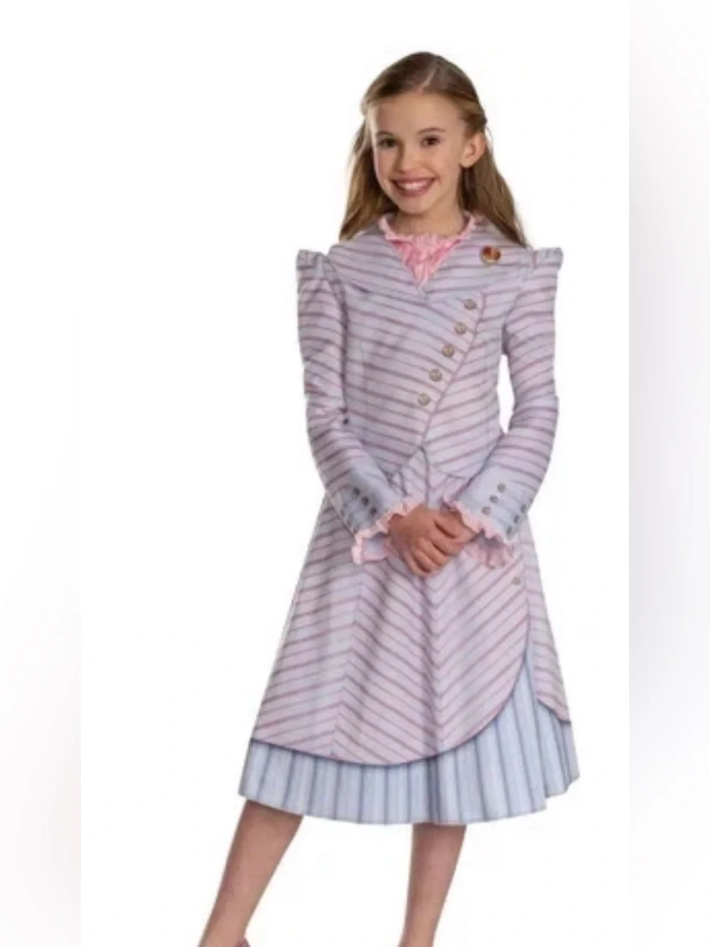 Wicked Glinda Shiz University Halloween Costume Dress Girls Small 4-6X NIP
